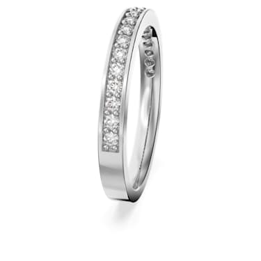 Rare 戒指, 白色, 镀铑 - Swarovski, 1121067