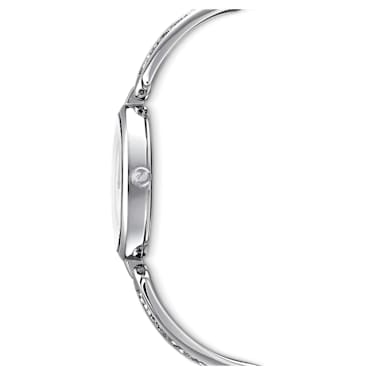 Dream Rock 腕表, 瑞士制造, 金属手链, 银色, 不锈钢 - Swarovski, 5519309