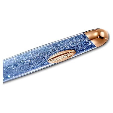 Crystalline Nova Anniversary 圆珠笔, 蓝色, 镀玫瑰金色调 - Swarovski, 5534317