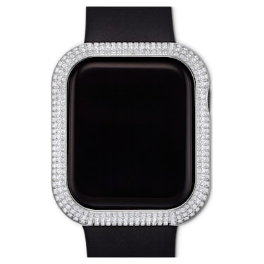 Sparkling 表壳, 适用于 Apple Watch® Series 4 和 5, 40 毫米, 银色 - Swarovski, 5572573