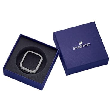 Sparkling 表壳, 适用于 Apple Watch® Series 4 和 5, 40 毫米, 银色 - Swarovski, 5572573