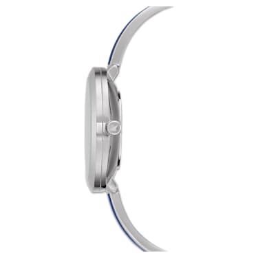 Crystalline Delight 腕表, 瑞士制造, 金属手链, 蓝色, 不锈钢 - Swarovski, 5580533