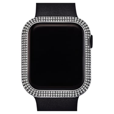 Sparkling 表壳, 适用于 Apple Watch® Series 4 和 5, 40 毫米, 黑色 - Swarovski, 5599698