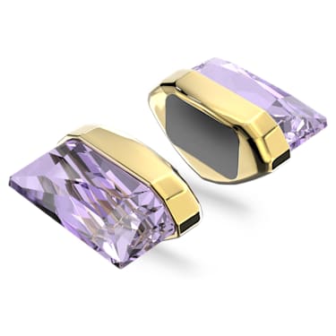 Lucent 耳骨夹, 单个, 磁扣, 紫色, 镀金色调 - Swarovski, 5613561