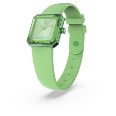 腕表, 硅胶表带, 绿色 - Swarovski, 5624379