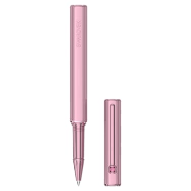Rollerball Pen, 枕形切割, 粉红色 - Swarovski, 5631199