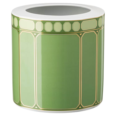 Signum 花瓶, 瓷器, 宽口, 绿色 - Swarovski, 5635543