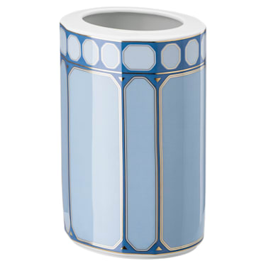 Signum 花瓶, 瓷器, 中号, 蓝色 - Swarovski, 5635559