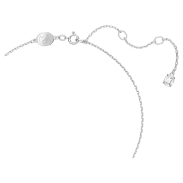 Constella 链坠, 圆形切割, 密镶, 白色, 镀铑 - Swarovski, 5636264