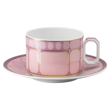 Signum 茶杯套装, 瓷器, 彩色 - Swarovski, 5640063