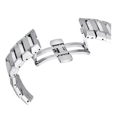 腕表, 39 毫米, 瑞士制造, 金属手链, 银色, 不锈钢 - Swarovski, 5641297