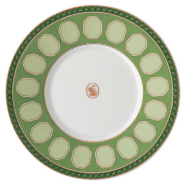 Signum 茶杯连茶碟, 瓷器, 绿色 - Swarovski, 5648532
