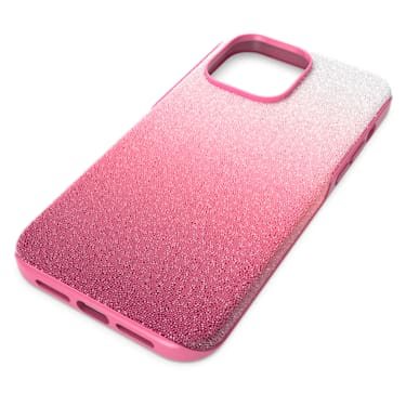 High Smartphone 套, 渐变色彩, iPhone® 14 Pro Max, 粉红色 - Swarovski, 5650834