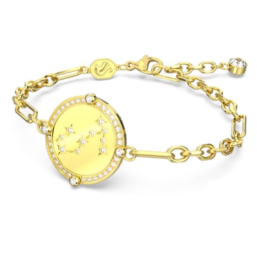 Zodiac 手链, 天蝎座, 金色, 镀金色调 - Swarovski, 5652790