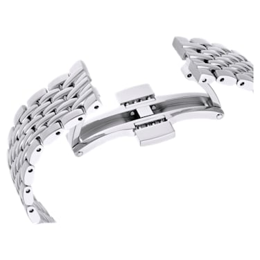 Crystalline Wonder 腕表, 瑞士制造, 金属手链, 银色, 不锈钢 - Swarovski, 5656929