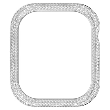 Sparkling 表壳, 适用于 Apple Watch® Series 7, 41 毫米, 银色 - Swarovski, 5663567