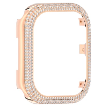 Sparkling 表壳, 适用于 Apple Watch® Series 7, 41 毫米, 玫瑰金色调 - Swarovski, 5663568