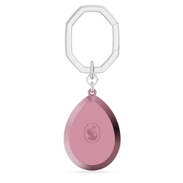 钥匙扣, 梨形切割, 粉红色 - Swarovski, 5666646