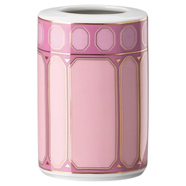 Signum 花瓶, 瓷器, 小码, 粉红色 - Swarovski, 5679348