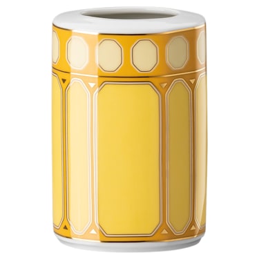 Signum 花瓶, 瓷器, 小码, 黄色 - Swarovski, 5679351