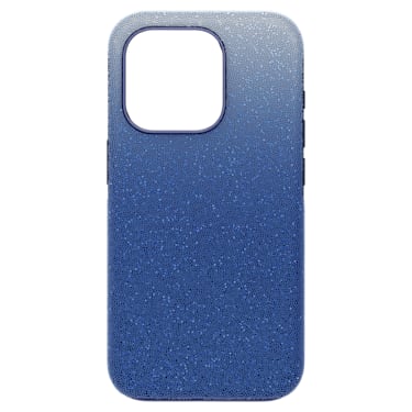 High Smartphone 套, 渐变色彩, iPhone® 15 Pro, 蓝色 - Swarovski, 5680854