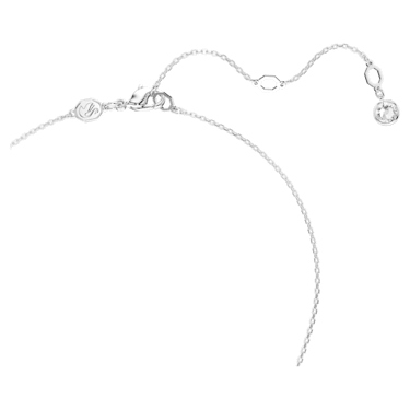 Meteora 链坠, 白色, 镀铑 - Swarovski, 5683446