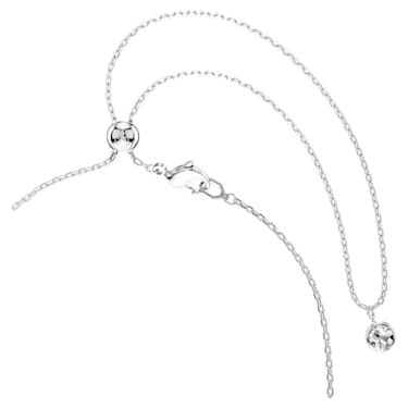 Idyllia 链坠, 混合切割，仿水晶珍珠, 贝壳, 粉红色, 镀铑 - Swarovski, 5688620