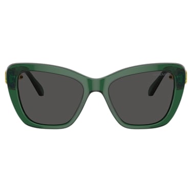 太阳眼镜, 正方形, SK6018, 绿色 - Swarovski, 5695953