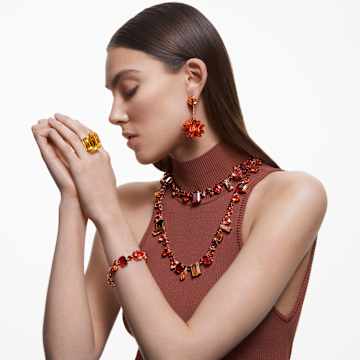 Lucent 个性戒指, 八角形切割, 黄色 - Swarovski, 5600226