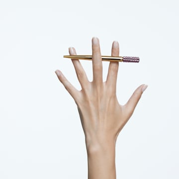 圆珠笔, 紫色, 镀金色调 - Swarovski, 5618148