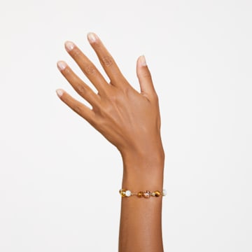 Somnia bracelet, Multicolored, Gold-tone plated - Swarovski, 5618298