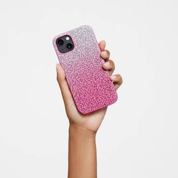 High Smartphone 套, iPhone® 13, 粉红色 - Swarovski, 5650831