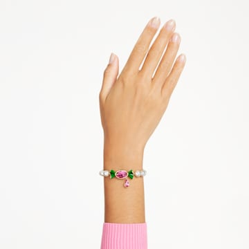 Dulcis 手链, 糖果和水滴, 流光溢彩, 镀金色调 - Swarovski, 5652137