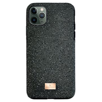High smartphone case, iPhone® 12 mini, Black - Swarovski, 5574040