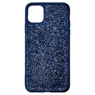 Glam Rock smartphone case, iPhone® 11 Pro Max, Blue - Swarovski, 5599136