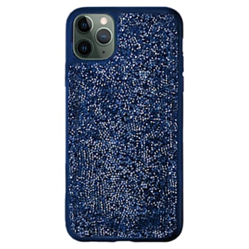Glam Rock Smartphone 套, iPhone® 12/12 Pro, 蓝色 - Swarovski, 5599181
