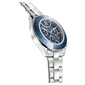 Octea Lux Sport 腕表, 瑞士制造, 金属手链, 蓝色, 不锈钢 - Swarovski, 5610481