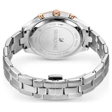 Octea Lux Sport 腕表, 瑞士制造, 金属手链, 银色, 不锈钢 - Swarovski, 5610494