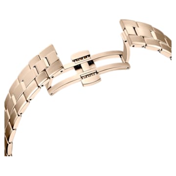 Octea Lux Sport 腕表, 瑞士制造, 金属手链, 金色, 香槟金色调润饰 - Swarovski, 5610517