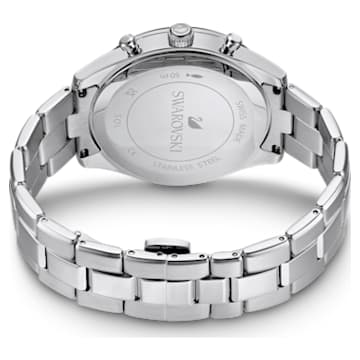 Octea Lux Sport 腕表, 瑞士制造, 金属手链, 黑色, 不锈钢 - Swarovski, 5610520