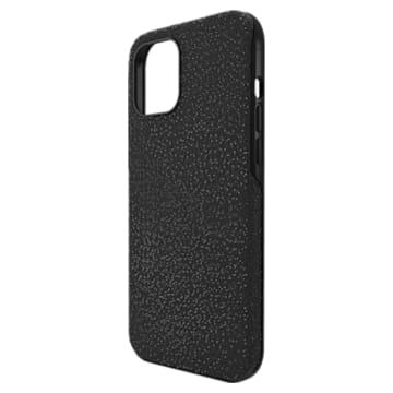 High smartphone case, iPhone® 12 Pro Max, Black - Swarovski, 5616378