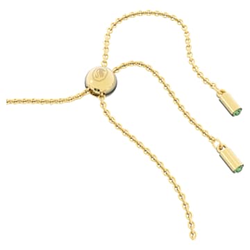 Orbita bracelet, Octagon cut, Multicolored, Gold-tone plated - Swarovski, 5616643
