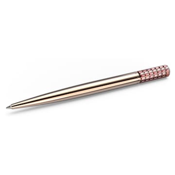Ballpoint pen, Pink, Rose gold-tone plated - Swarovski, 5618146