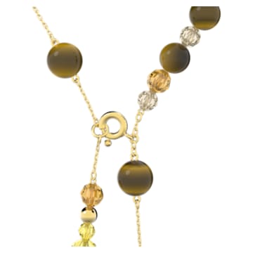 Somnia Y necklace, Multicolored, Gold-tone plated - Swarovski, 5618299