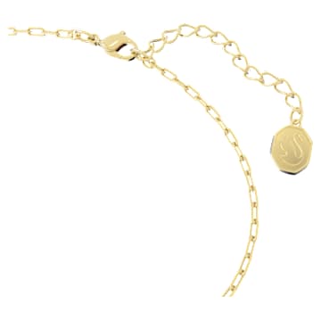 Zodiac Tiger bracelet, Tiger, Multicolored, Gold-tone plated - Swarovski, 5620295