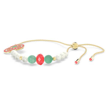 Gratia bracelet, Multicolored, Gold-tone plated - Swarovski, 5622093