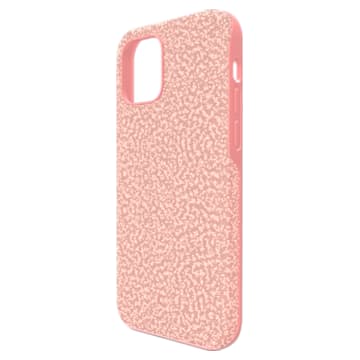 High smartphone case, iPhone® 12/12 Pro, Pink - Swarovski, 5622305