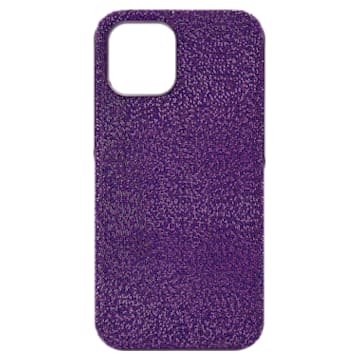 High smartphone case, iPhone® 12 Pro Max, Purple - Swarovski, 5622308