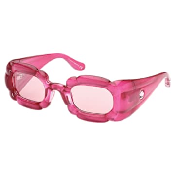 Sunglasses, Statement, SK0335 72U, Pink - Swarovski, 5625298