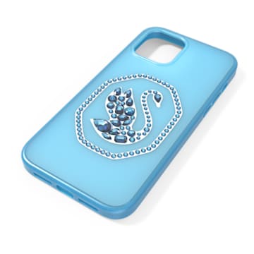 Smartphone 套, 天鹅, iPhone® 12 Pro Max, 蓝色 - Swarovski, 5625623